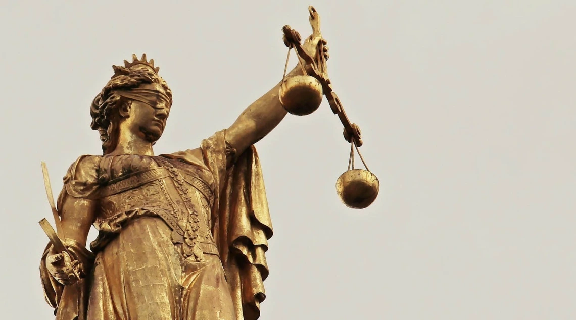 Lady Justice statue