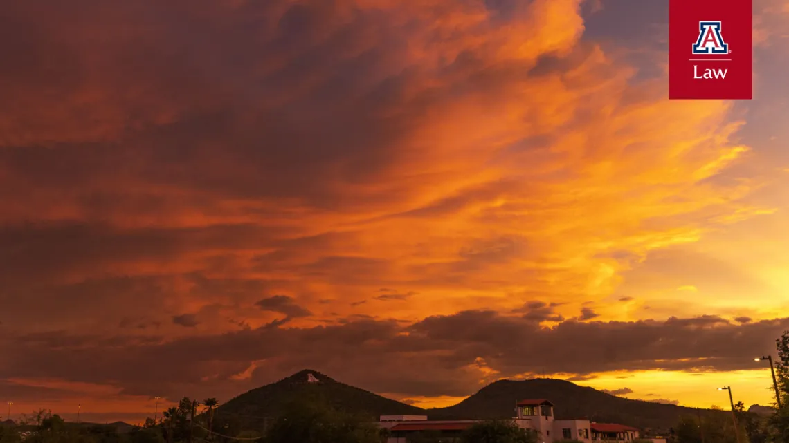A Mountain Sunset A Mountain Sunset